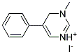 1-METHYL-5-PHENYL-PYRIMIDINIUM IODIDE Struktur