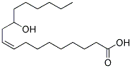 12-HYDROXY-9-CIS-OCTADECENOIC ACID Struktur