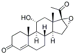 11A-HYDROXY-16A,17A-EPOXYPROGESTERONE Struktur