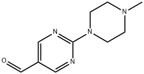 2-(4-Methylpiperazin-1-yl)pyrimidine-5-carbaldehyde Struktur