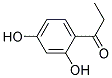 1-(2,4-DIHYDROXYPHENYL)PROPAN-1-ONE, TECH Struktur