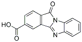 11-OXO-11H-BENZO[4,5]IMIDAZO[2,1-A]ISOINDOLE-3-CARBOXYLIC ACID Struktur