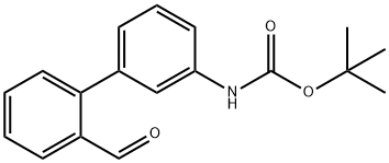 2-(3-BOC-AMINOPHENYL)BENZALDEHYDE Struktur