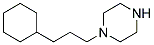 1-(3-CYCLOHEXYLPROPYL)PIPERAZIN Struktur
