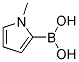 1-METHYL-1H-PYRROL-2-YL BORONIC ACID Struktur