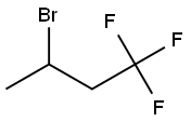 2-BROMO-4,4,4-TRIFLUOROBUTAN Struktur