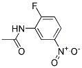 1-ACETAMIDO-2-FLUORO-5-NITROBENZENE Struktur