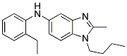 (1-BUTYL-2-METHYL-1H-BENZOIMIDAZOL-5-YL)-(2-ETHYL-PHENYL)-AMINE Struktur