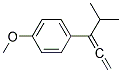 1-(1-ISOPROPYL-PROPA-1,2-DIENYL)-4-METHOXY-BENZENE Struktur