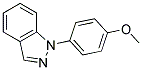 1-(4-METHOXY-PHENYL)-1H-INDAZOLE Struktur