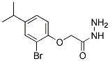 (2-BROMO-4-ISOPROPYL-PHENOXY)-ACETIC ACID HYDRAZIDE Struktur