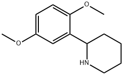 2-(2,5-DIMETHOXYPHENYL)PIPERIDINE Struktur