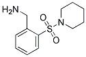 1-[2-(PIPERIDIN-1-YLSULFONYL)PHENYL]METHANAMINE Struktur