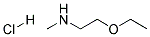 2-ETHOXY-N-METHYL-1-ETHANAMINE HYDROCHLORIDE Struktur