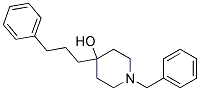 1-BENZYL-4-(3-PHENYL-PROPYL)-PIPERIDIN-4-OL Struktur