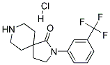 2-(3-(TRIFLUOROMETHYL)PHENYL)-2,8-DIAZASPIRO[4.5]DECAN-1-ONE HYDROCHLORIDE Struktur