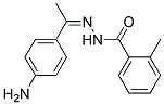 2-METHYL-BENZOIC ACID [1-(4-AMINO-PHENYL)-ETHYLIDENE]-HYDRAZIDE Struktur