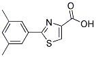 2-(3,5-DIMETHYL-PHENYL)-THIAZOLE-4-CARBOXYLIC ACID Struktur