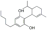 2-(6-ISOPROPYL-3-METHYLCYCLOHEX-2-ENYL)-5-PENTYLBENZENE-1,3-DIOL Struktur