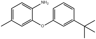 2-[3-(TERT-BUTYL)PHENOXY]-4-METHYLPHENYLAMINE Struktur