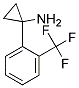 1-(2-(TRIFLUOROMETHYL)PHENYL)CYCLOPROPANAMINE Struktur