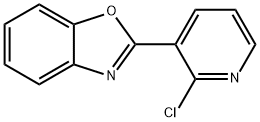 2-(2-CHLORO-3-PYRIDINYL)-1,3-BENZOXAZOLE Struktur