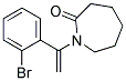 1-[1-(2-BROMO-PHENYL)-VINYL]-AZEPAN-2-ONE Struktur