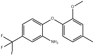 2-(2-METHOXY-4-METHYLPHENOXY)-5-(TRIFLUOROMETHYL)-PHENYLAMINE price.