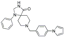 1-PHENYL-8-[4-(1H-PYRROL-1-YL)BENZYL]-1,3,8-TRIAZASPIRO[4.5]DECAN-4-ONE