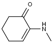 2-METHYLAMINO-CYCLOHEX-2-ENONE Struktur