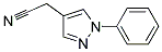 (1-PHENYL-1H-PYRAZOL-4-YL)ACETONITRILE Struktur