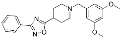 1-(3,5-DIMETHOXYBENZYL)-4-(3-PHENYL-1,2,4-OXADIAZOL-5-YL)PIPERIDINE Struktur