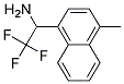 2,2,2-TRIFLUORO-1-(4-METHYL-NAPHTHALEN-1-YL)-ETHYLAMINE Struktur