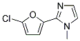 2-(5-CHLORO-FURAN-2-YL)-1-METHYL-1H-IMIDAZOLE Struktur