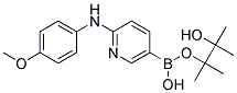 2-(4-METHOXYPHENYLAMINO)PYRIDINE-5-BORONIC ACID, PINACOL ESTER Struktur