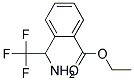 2-(1-AMINO-2,2,2-TRIFLUORO-ETHYL)-BENZOIC ACID ETHYL ESTER Struktur