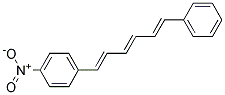 1-(4-NITROPHENYL)-6-PHENYLHEXATRIENE Struktur