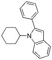 1-CYCLOHEXYL-2-PHENYL-1H-INDOLE Struktur