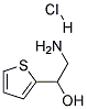 2-AMINO-1-(THIOPHEN-2-YL)ETHANOL HYDROCHLORIDE Struktur