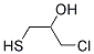 1-chloro-3-mercaptopropan-2-ol Struktur