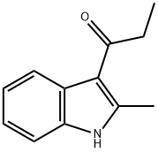 2-METHYL-3-PROPIONYLINDOLE Struktur