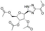 2,3,5-Tri-O-Acetyl-Beta-D-Ribofuranosyl-1,2,4-Triazole-3-Carboxylic Acid Methyl Ester Struktur