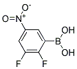 2,3-Difluoro-5-nitrobenzeneboronic acid Struktur