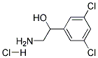 2-hydroxy-2-(3,5-dichlorophenyl)ethylamine hydrochloride Struktur