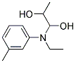 1-(ethyl(m-tolyl)amino)propane-1,2-diol Struktur