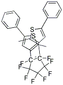 1,2-Bis(2-methyl-5-phenyl-3-thienyl) perfluorocyclopentene