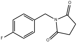 1-(4-FLUORO-BENZYL)-PYRROLIDINE-2,5-DIONE Struktur