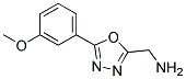 1-[5-(3-methoxyphenyl)-1,3,4-oxadiazol-2-yl]methanamine Struktur