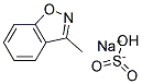 1,2-BENZISOXAZOLE-3-METHANE SODIUM SULFONATE Struktur