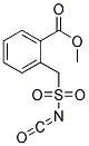 2-CARBOMETHOXY BENZYLSULFONYL ISOCYANATE Struktur